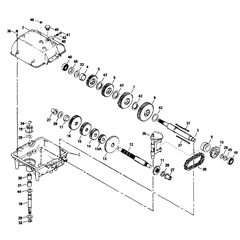 Transmission Peerless Model No 700-039