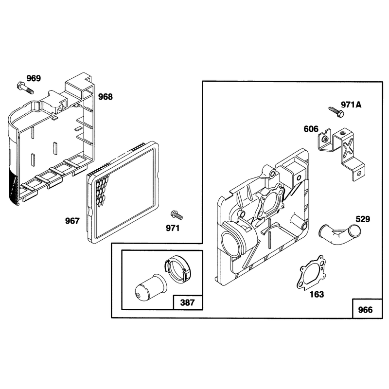 Engine Briggs and Stratton Model 12e802-0620-01