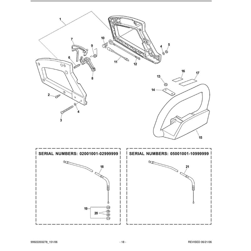 Handle, Ignition Switch,Throttle Cable