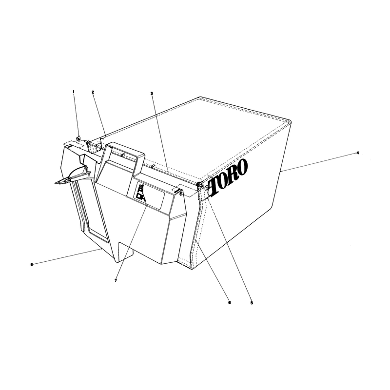 Grass Bag Assembly No 11-0189