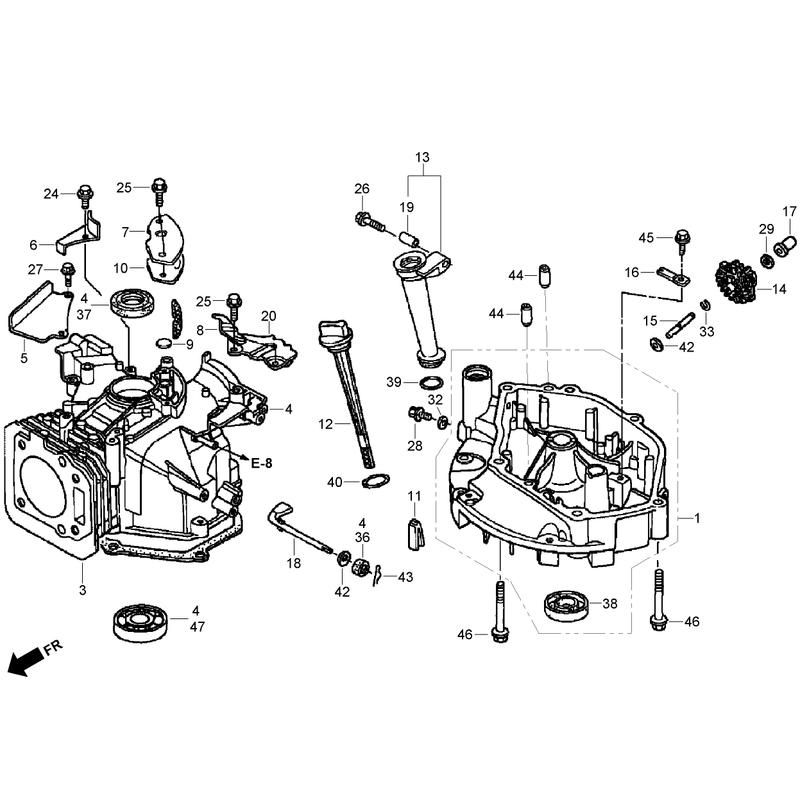 Cylinder Assembly Honda GXV160UH2-T1AH