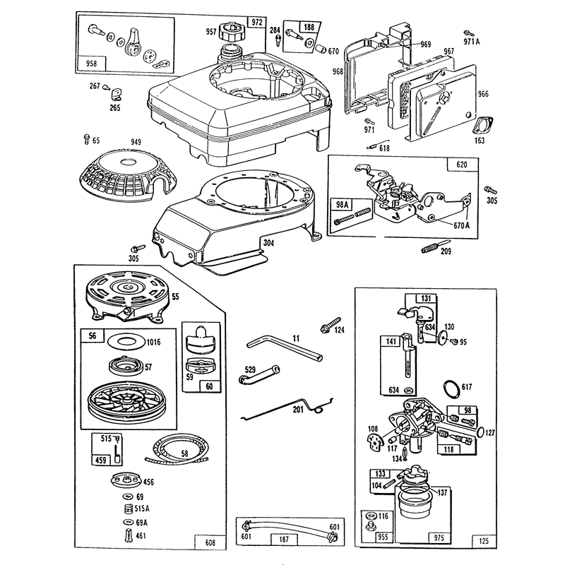 Engine Model No 124702-3115-01