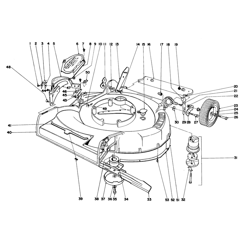 Housing Assembly Model No 18171