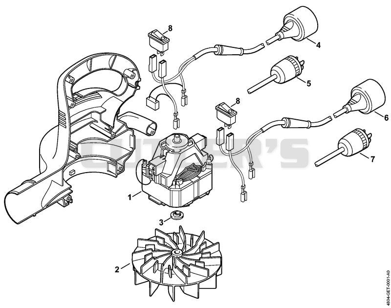 Electric motor BGE 60