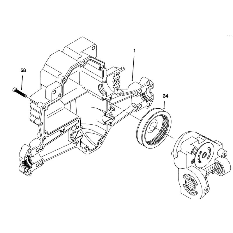 Hydro Transaxle Assembly Continued