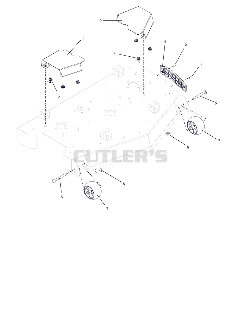 Anti-Scalp Wheels and Belt Covers - 42" and 48"