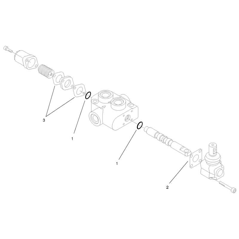 Hydraulic Valve Assembly No 99-3072