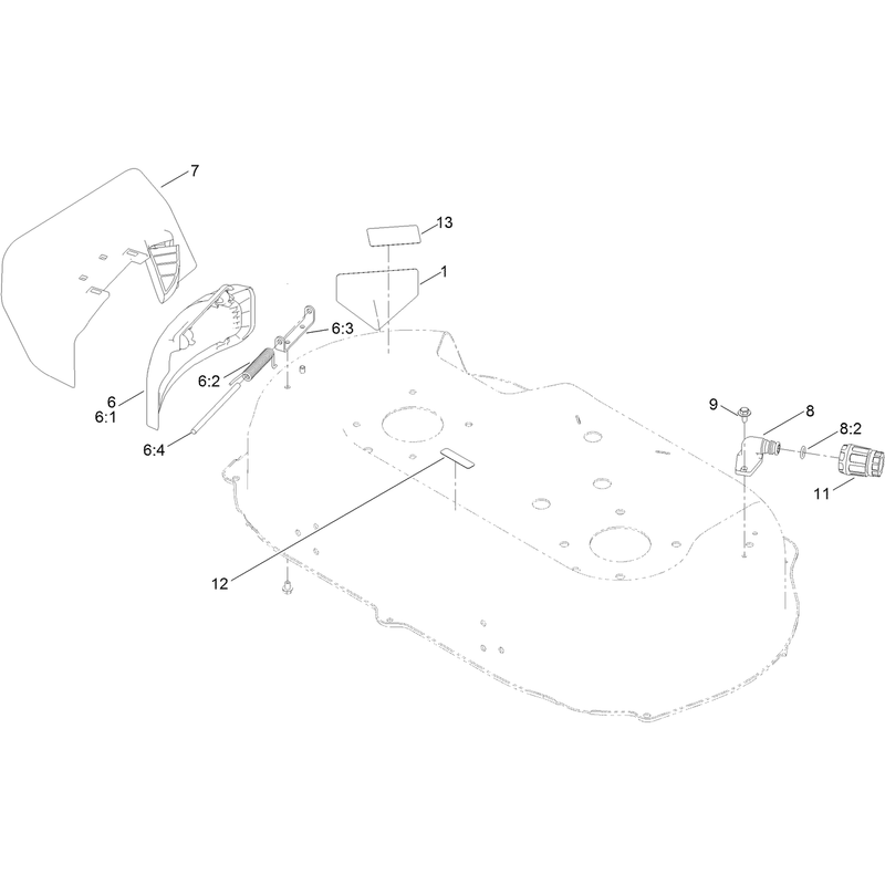 Side Discharge Chute Assembly