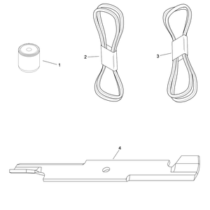 MVP Filter Belt and Blade Kit No 112-5008