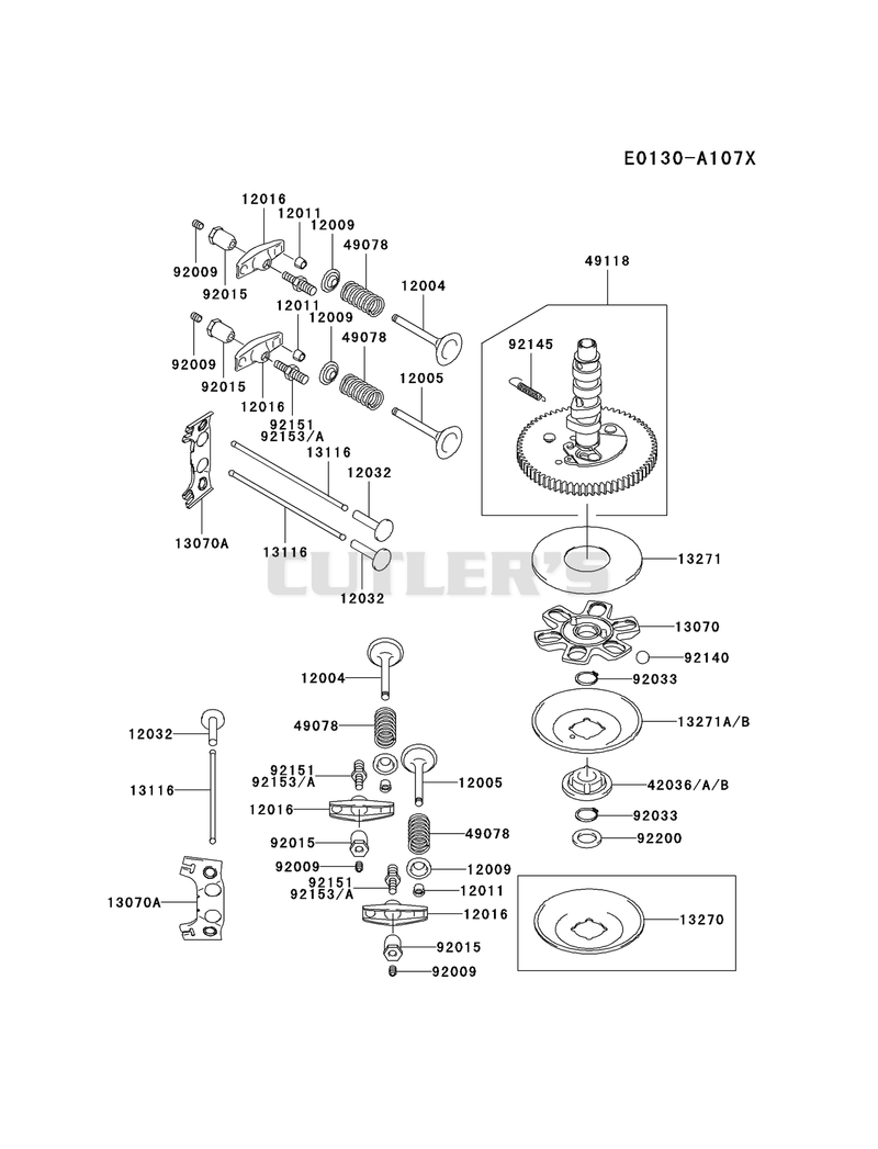 VALVE/CAMSHAFT