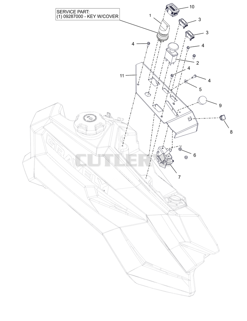 Control Panel – Right Hand – EFI