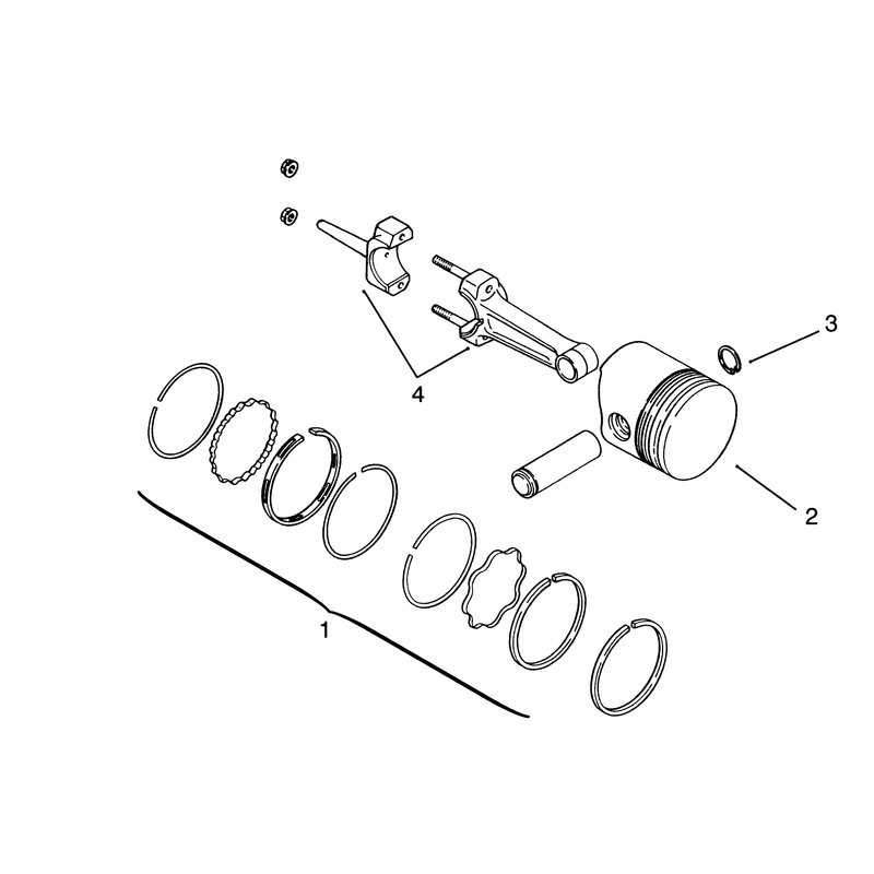 Piston and Rings