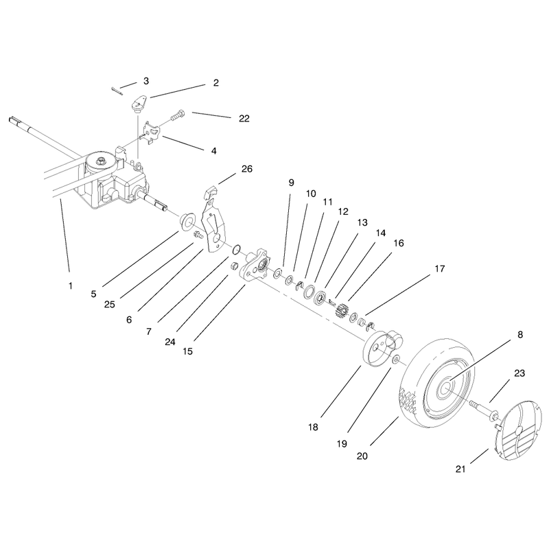 Rear Axle Assembly