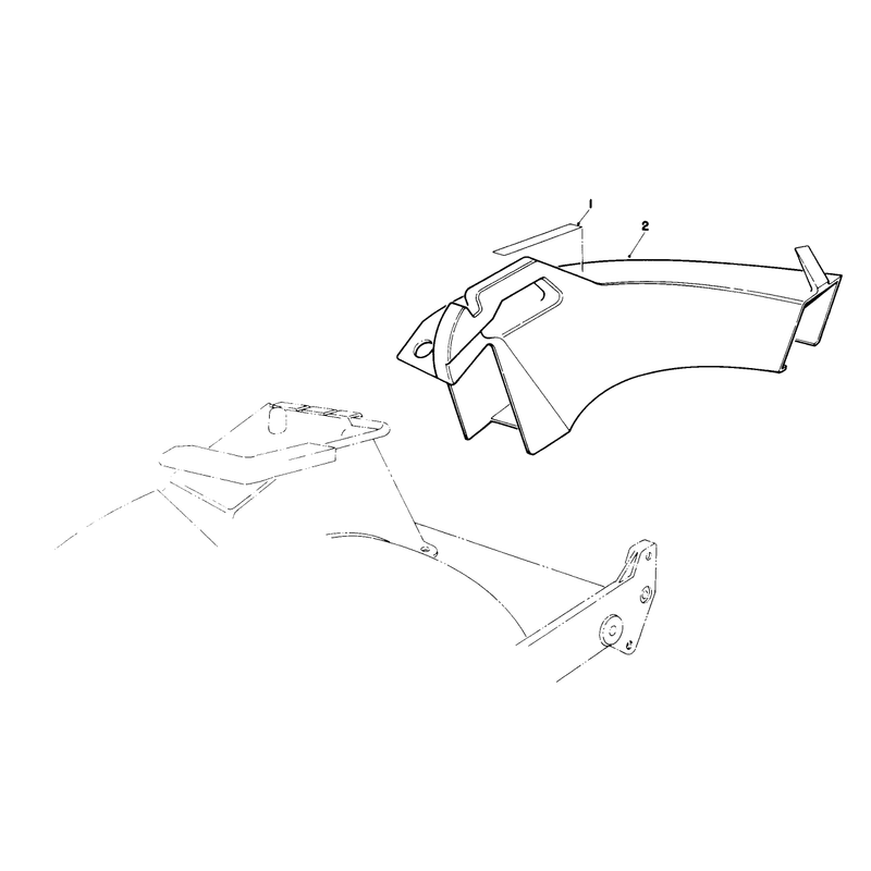 Side Discharge Chute Model No 59168 Optional