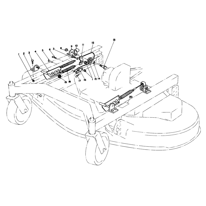 Flotation Kit Model No 30759 Optionalfor Cutting Units Model No 30544 and 30753
