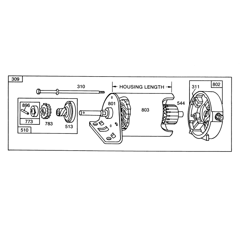 Briggs & Stratton Model 253707-0157-01 (continued)