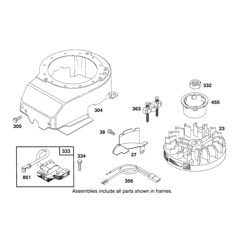 Engine Briggs and Stratton Model 12e802-0620-01