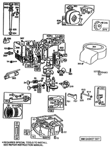 Briggs and Stratton Model No 195707-0121-01