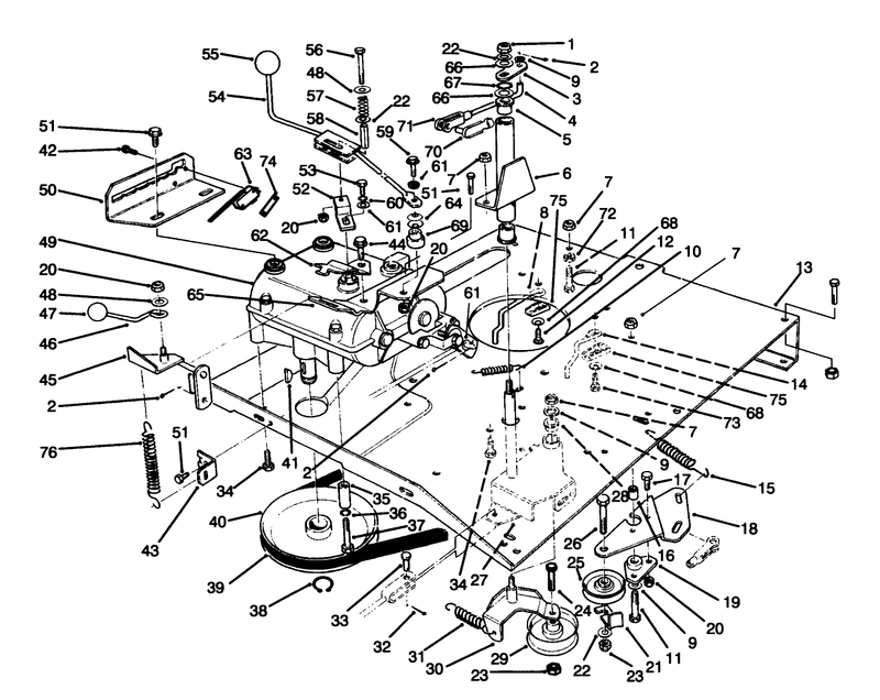 Transmission and Linkage Assembly