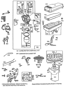 Briggs and Stratton No 19707-0121-01