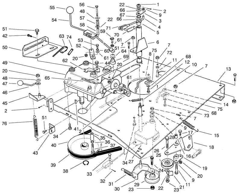 Transmission and Linkage Assembly