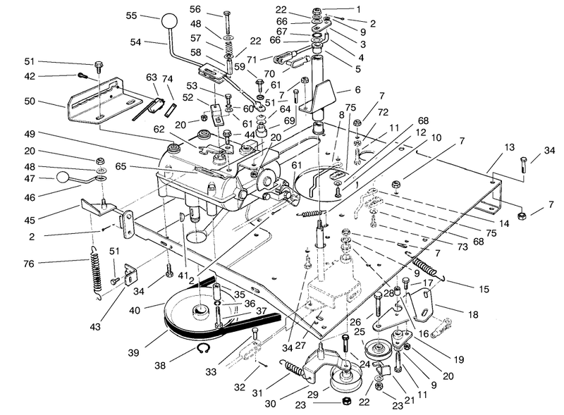 Transmission and Linkage Assembly