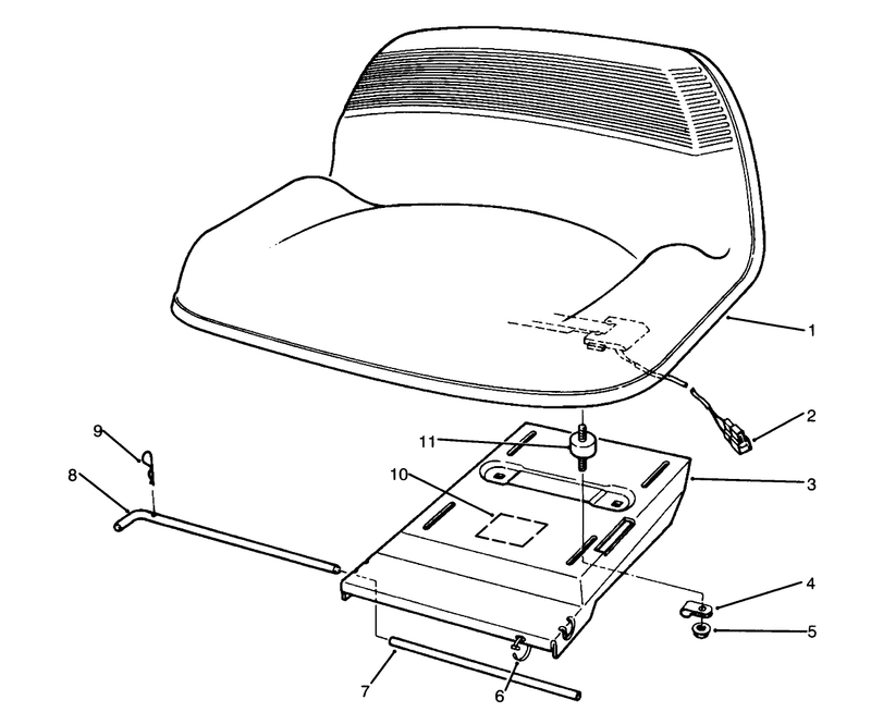 Seat Assembly model No 70080 70120 and 70140
