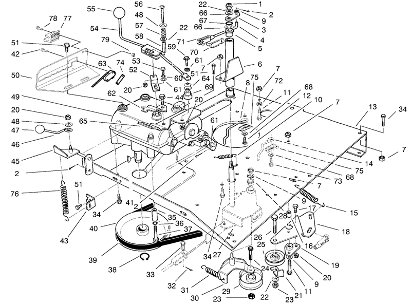 Transmission and Linkage Assembly