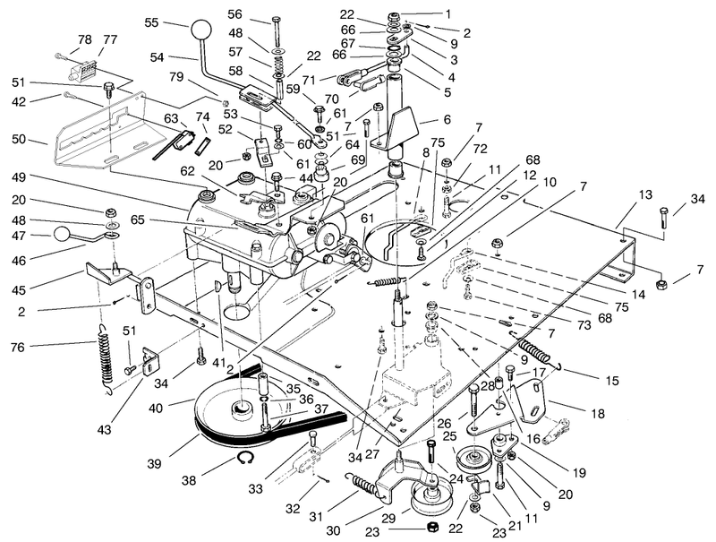 Transmission and Linkage Assembly