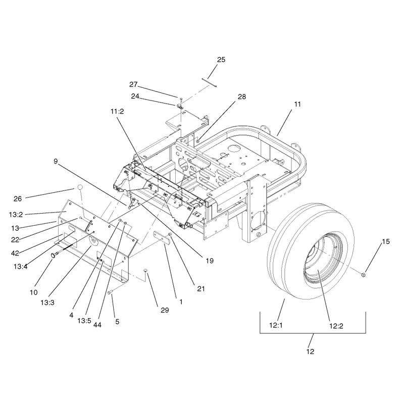 Main Frame Assembly