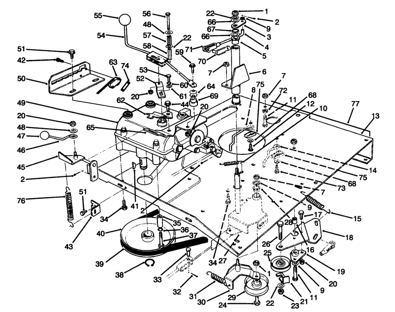 Transmission and Linkage Assembly