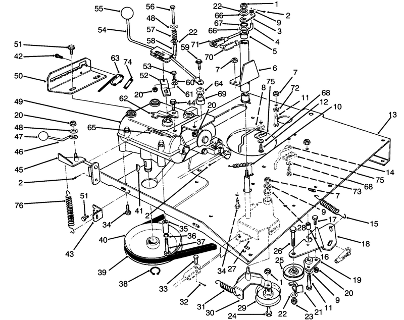 Transmission and Linkage Assembly