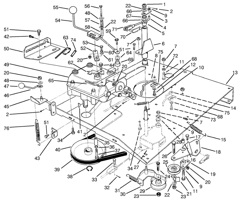 Transmission and Linkage Assembly