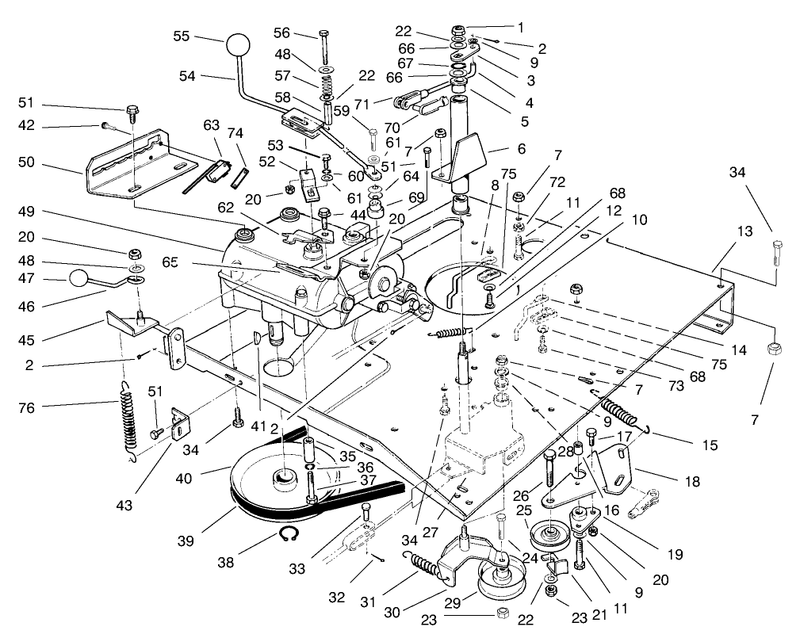 Transmission and Linkage Assembly