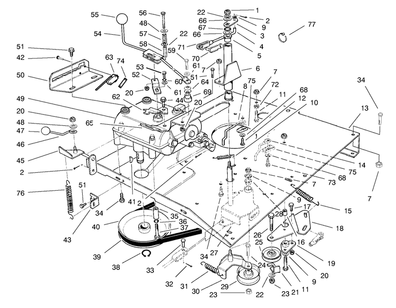 Transmission and Linkage Assembly