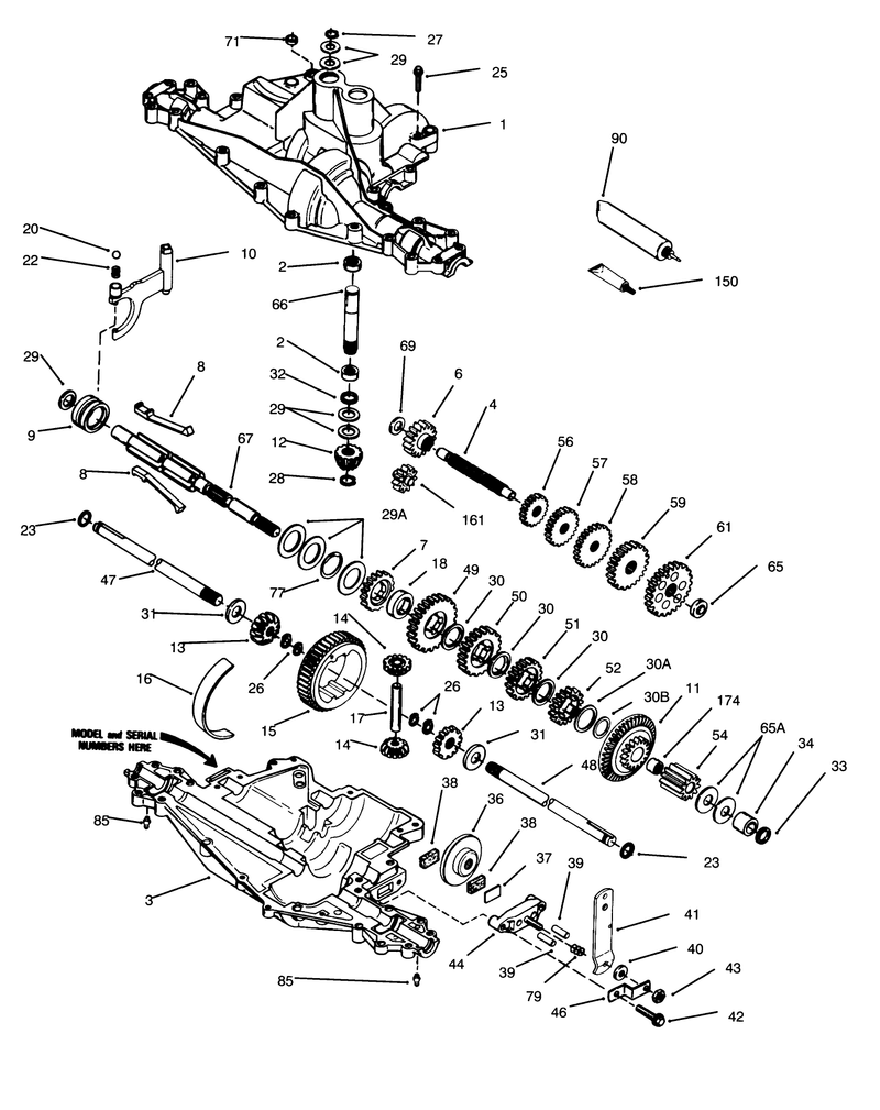 Peerless Transaxle Model No 915 019