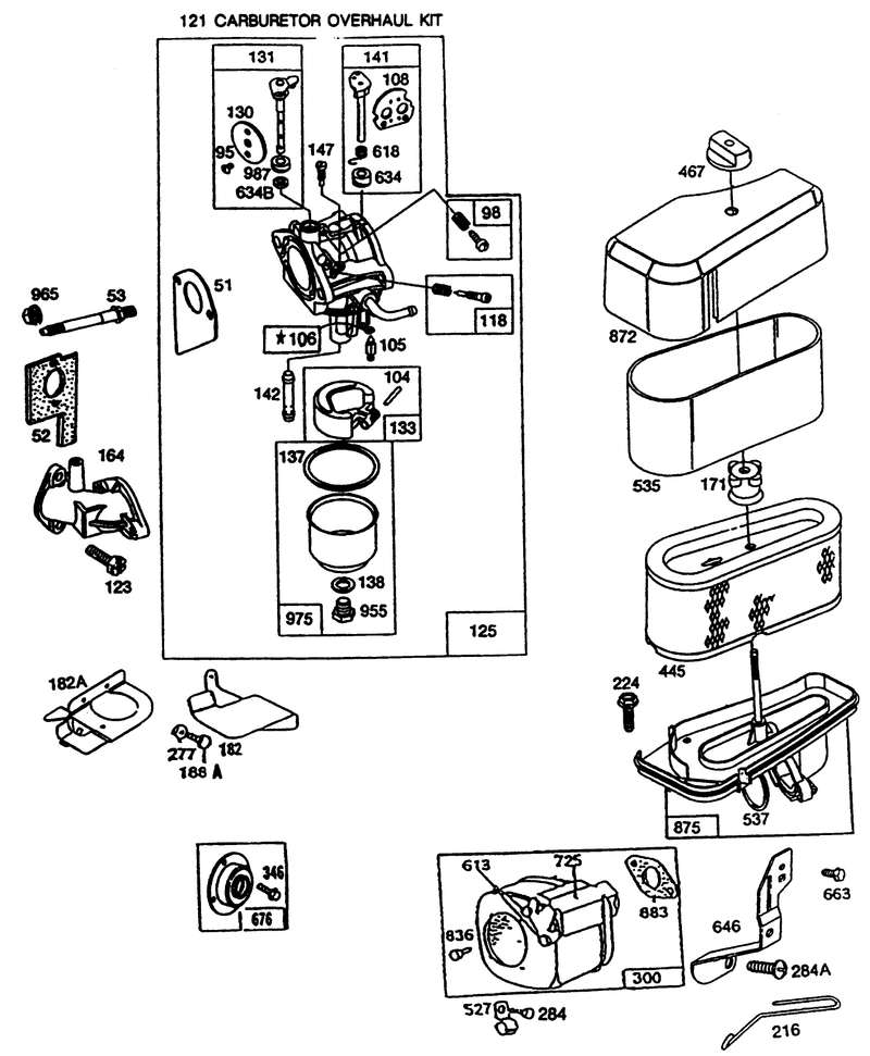 Briggs and Stratton Model No 286707 0119 01