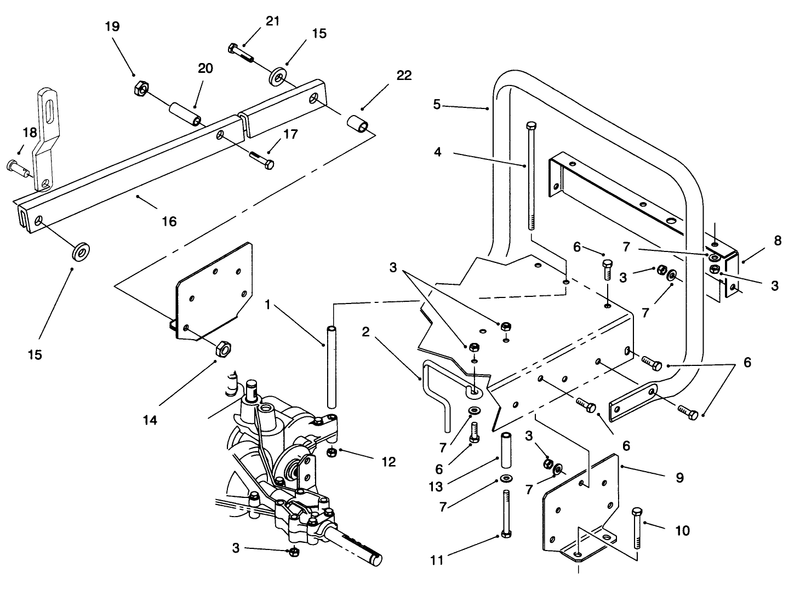 Stand Bar Assembly