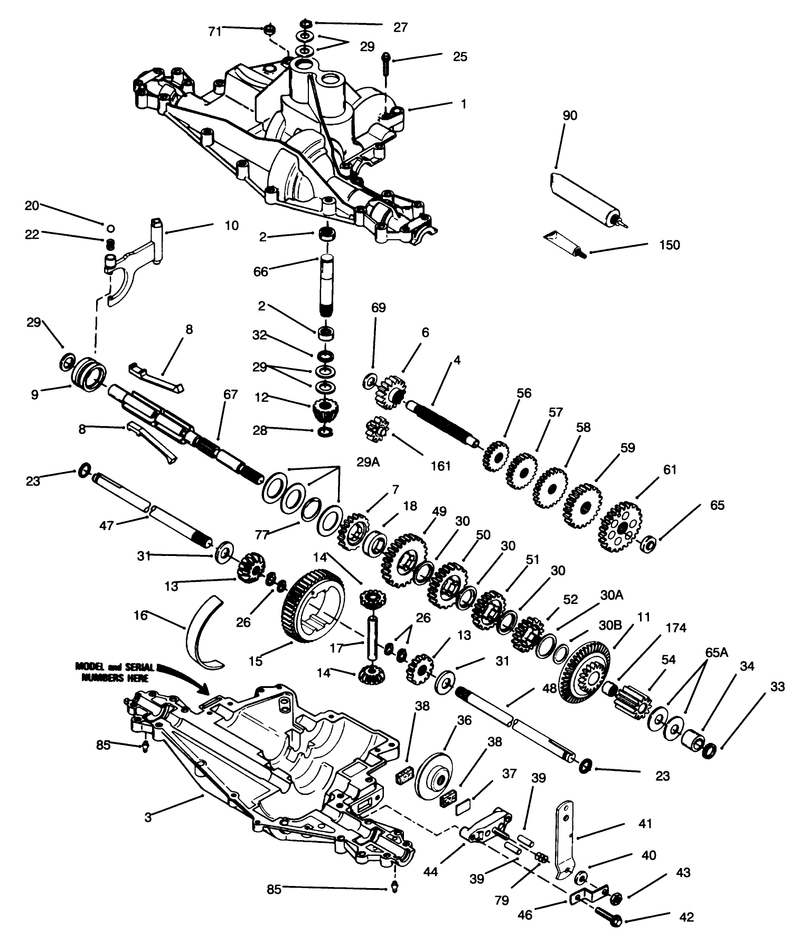 Peerless Transaxle Model No 915 019