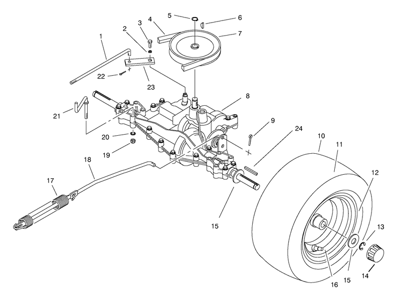 Rear Axle Assembly