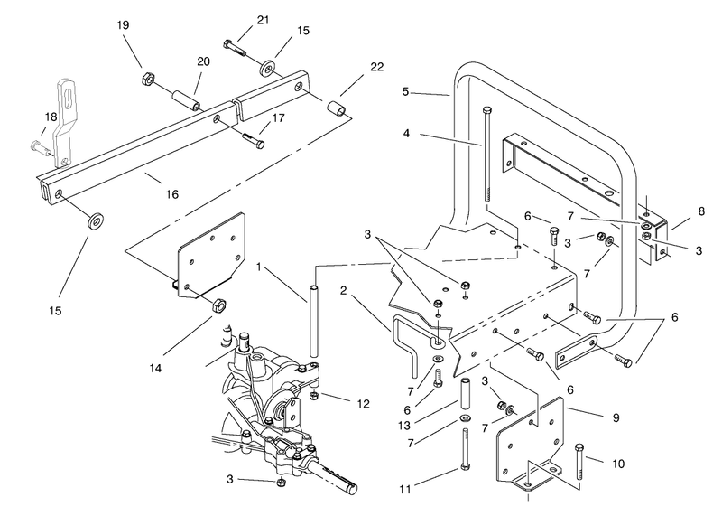 Stand Bar Assembly