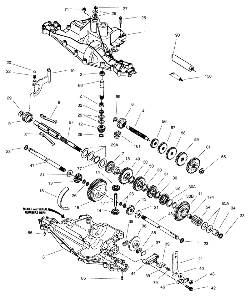 Peerless Transaxle Model No 915 019