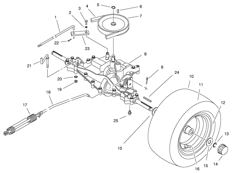 Rear Axle Assembly