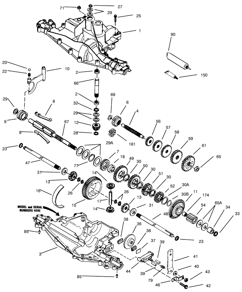 Peerless Transaxle Model No 915 019