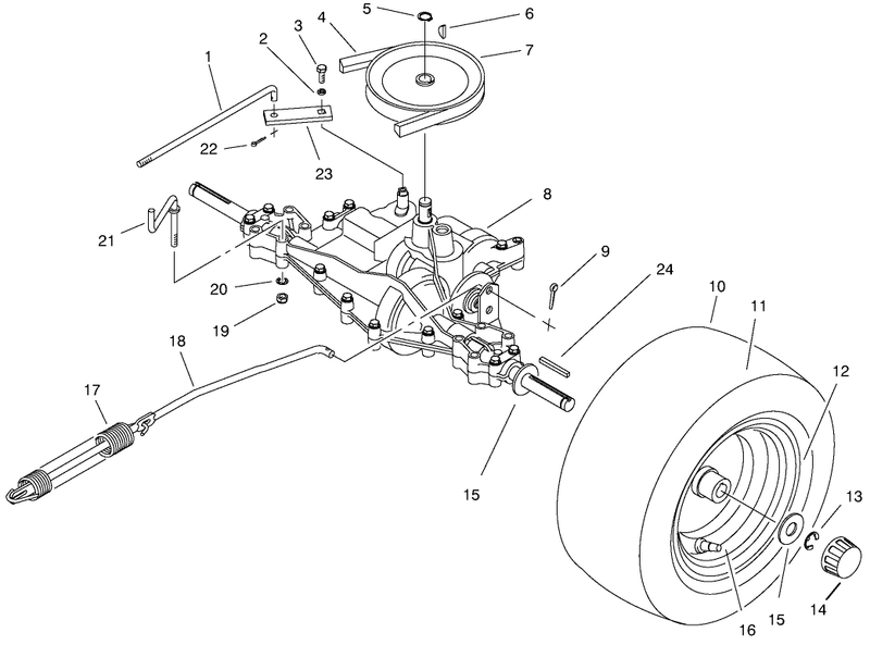 Rear Axle Assembly