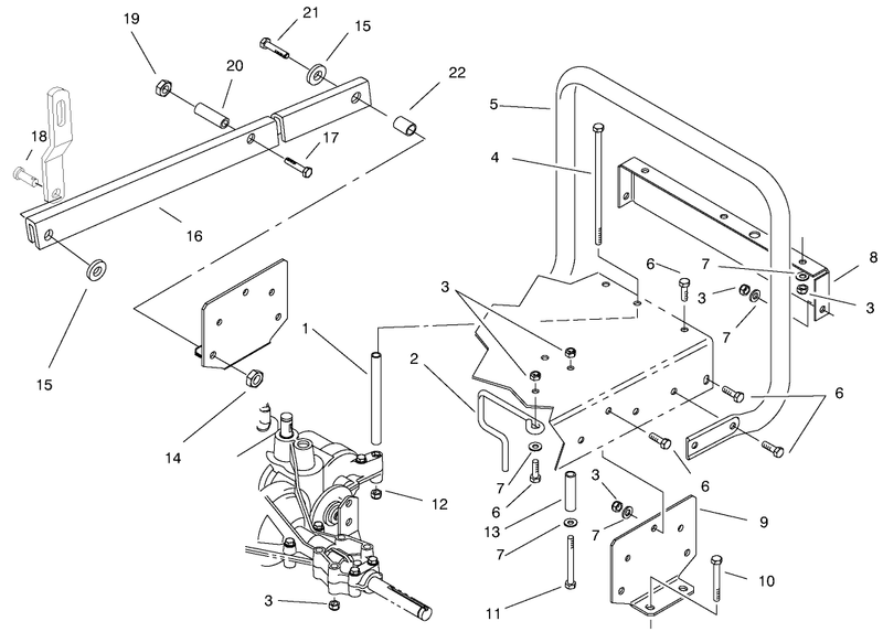 Stand Bar Assembly