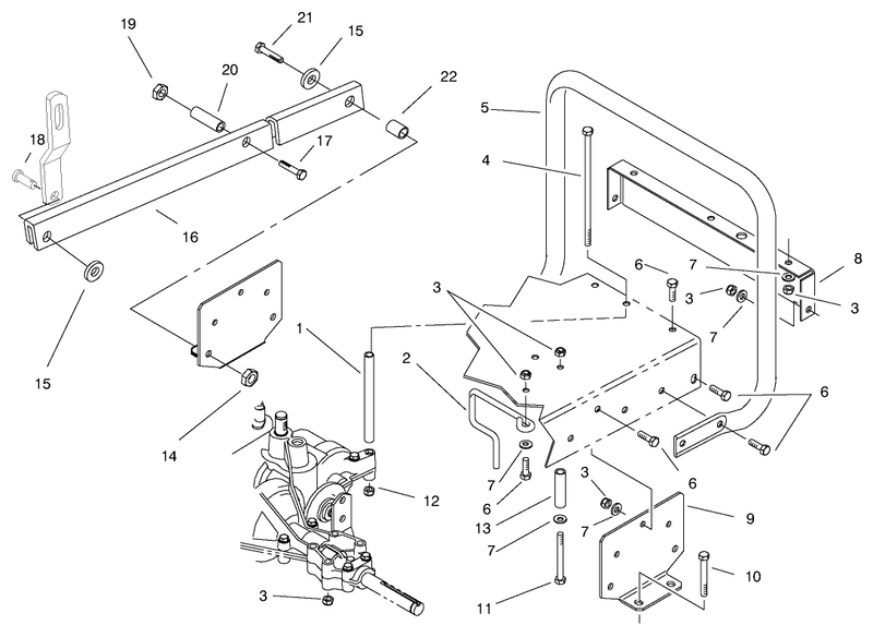 Stand Bar Assembly
