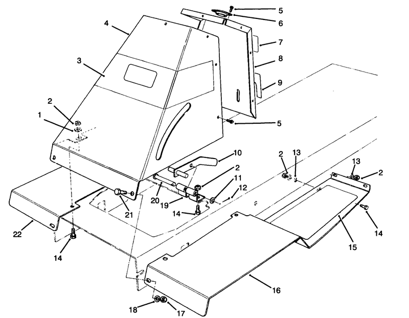 Front Tower Assembly
