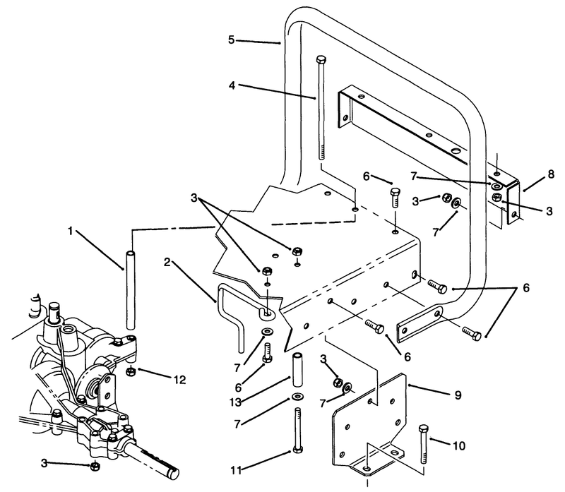 Stand Bar Assembly