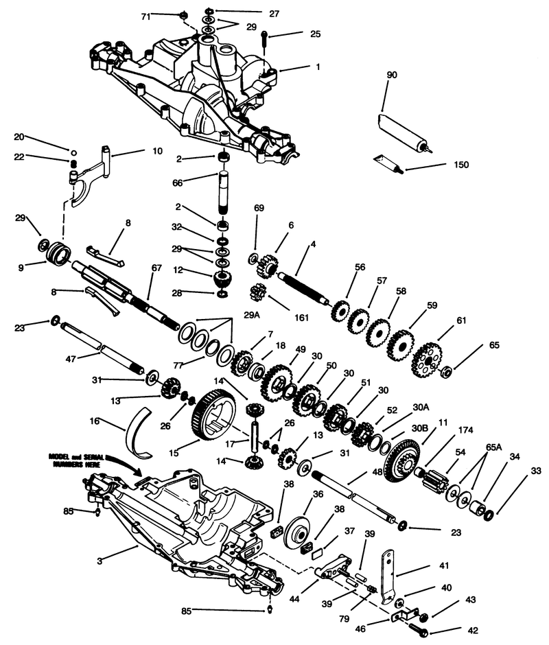 Peerless Transaxle Model No 915 019